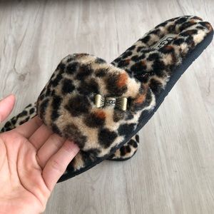 New UGG Leopard print Slipper
